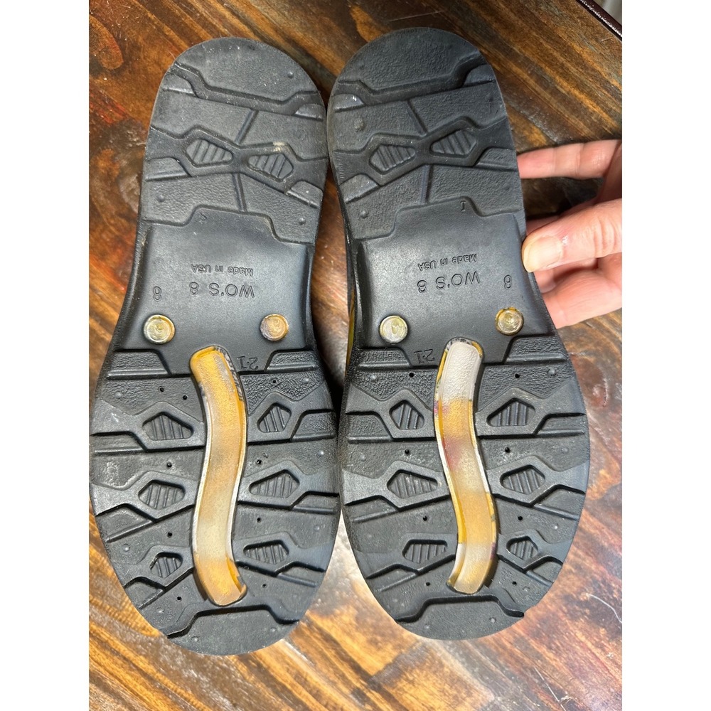 Sloggers Womens 8 Yellow Chicken Sun Print Waterproof Garden Shoes Clogs USA - Picture 9 of 9